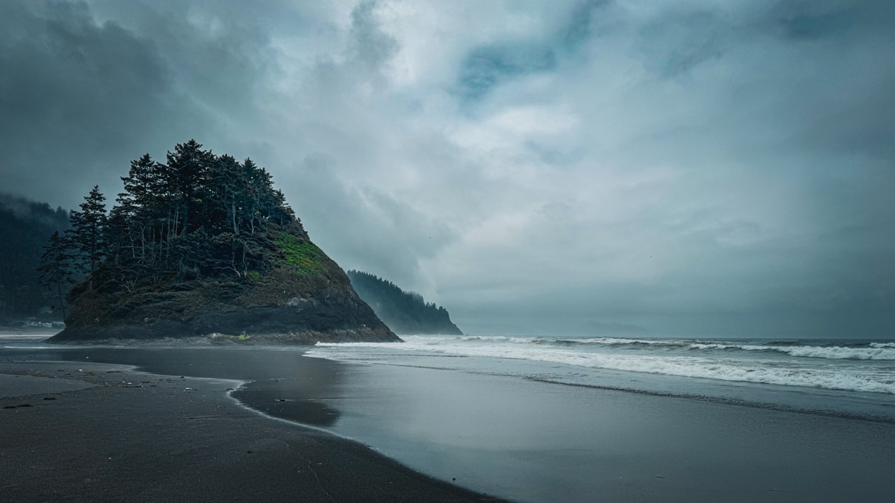 Proposal Rock on the Oregon Coast